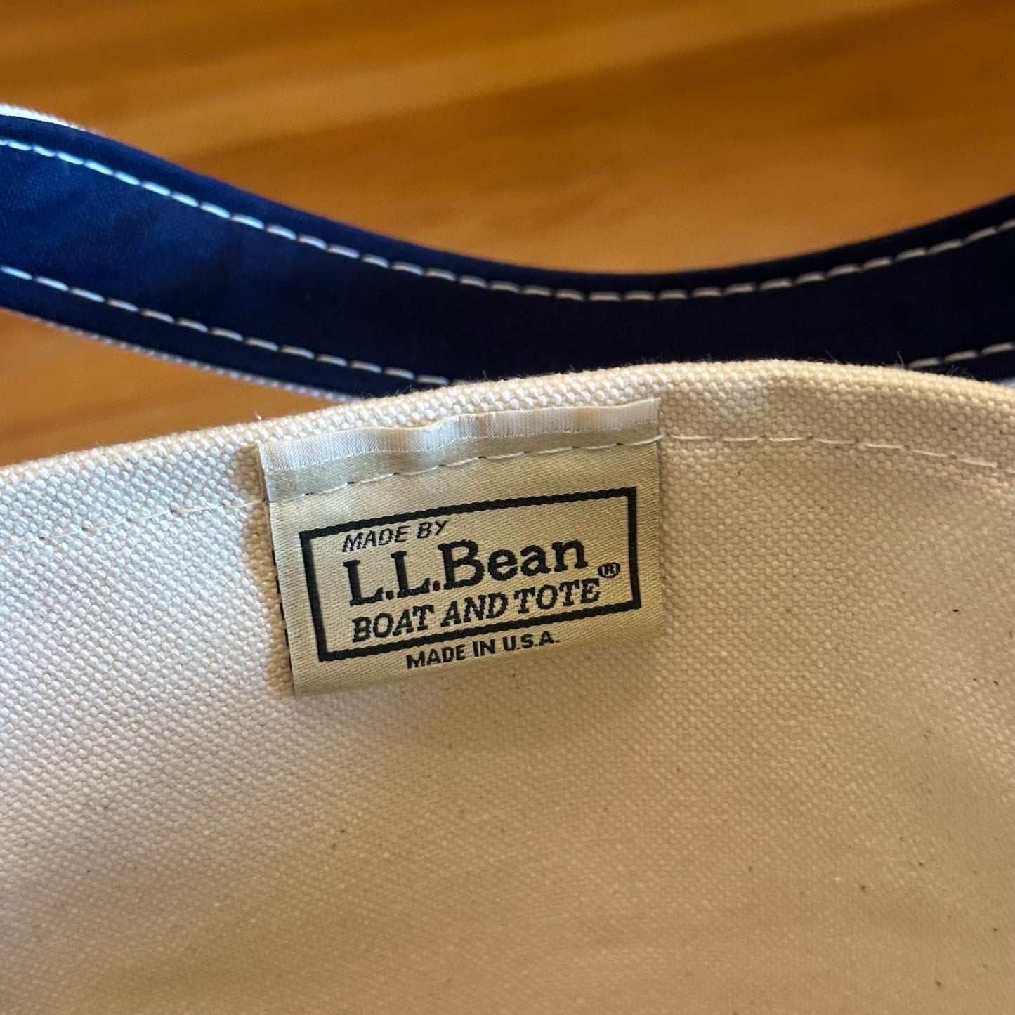 L.L.Bean Boat and Tote Vintage Kettle Creek '93 Patch - Medium