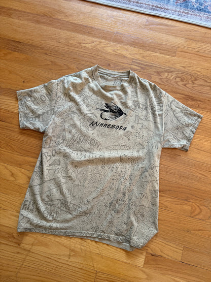 Minnesota AOP Fly Shirt - L