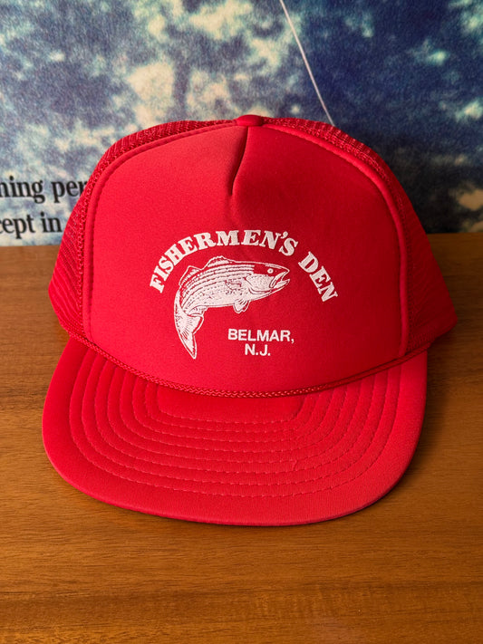 New Jersey Fishermen's Den Striped Bass Hat