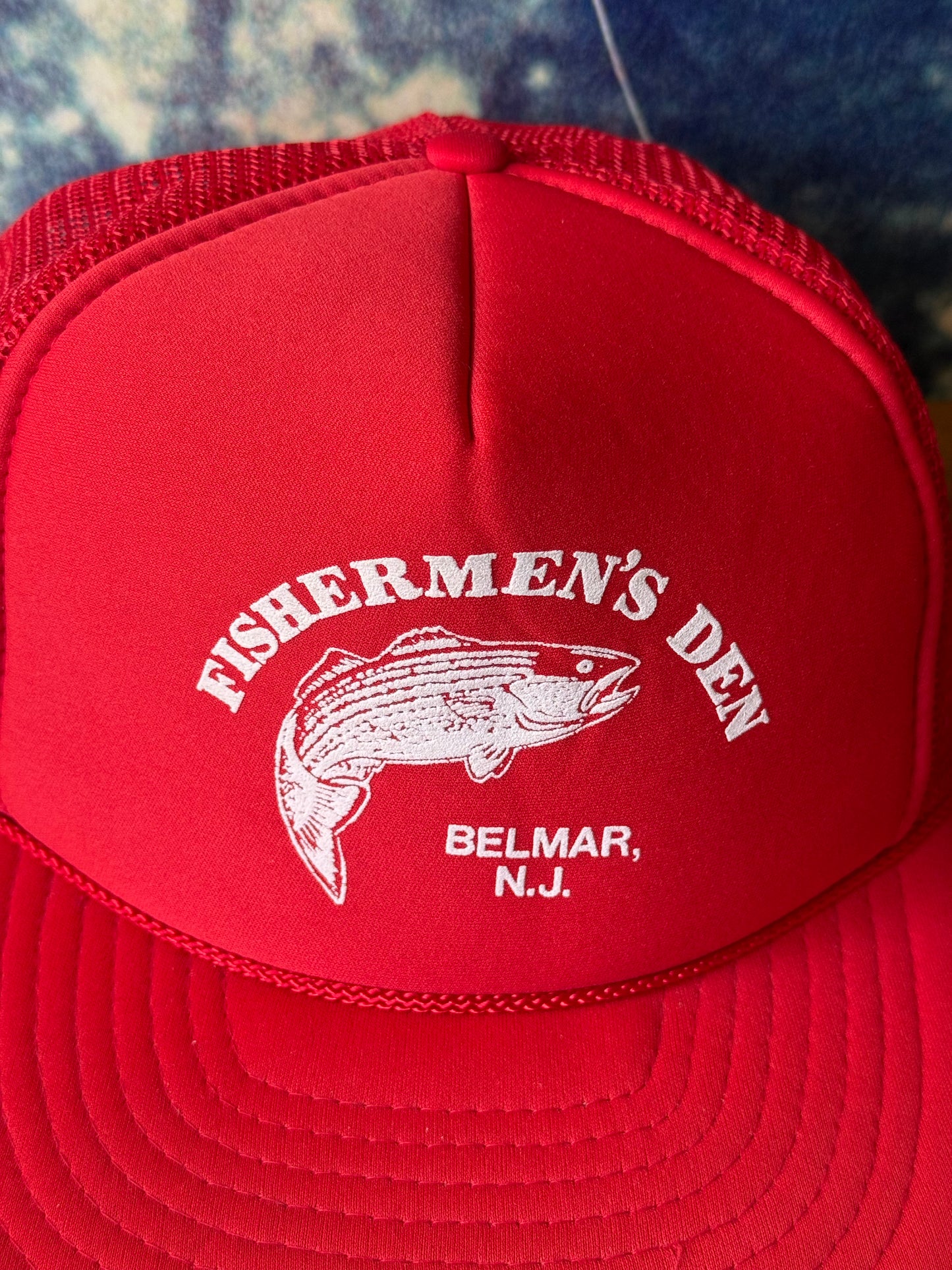 New Jersey Fishermen's Den Striped Bass Hat