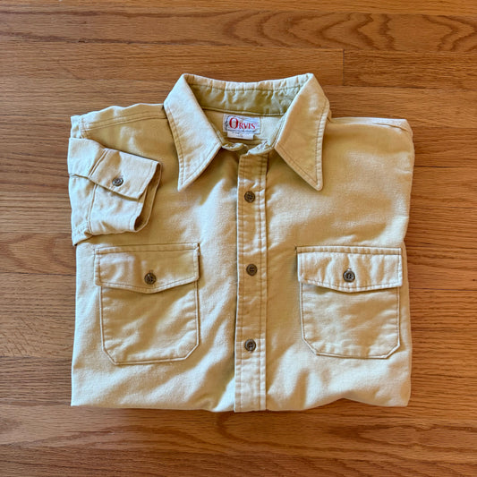 Vintage Orvis Chamois Shirt - L