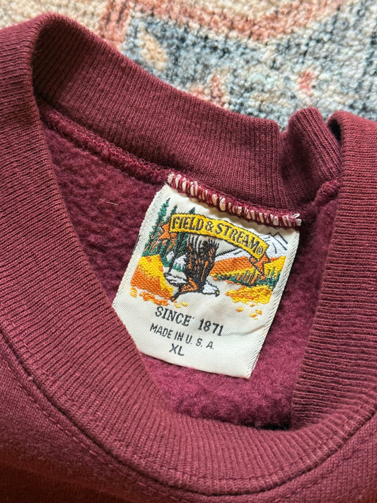 Field & Stream Fly Fishing Tapestry Sweatshirt - XL