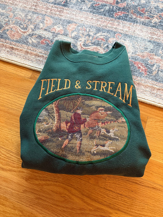 Field & Stream Bird Hunt Tapestry Sweatshirt - L