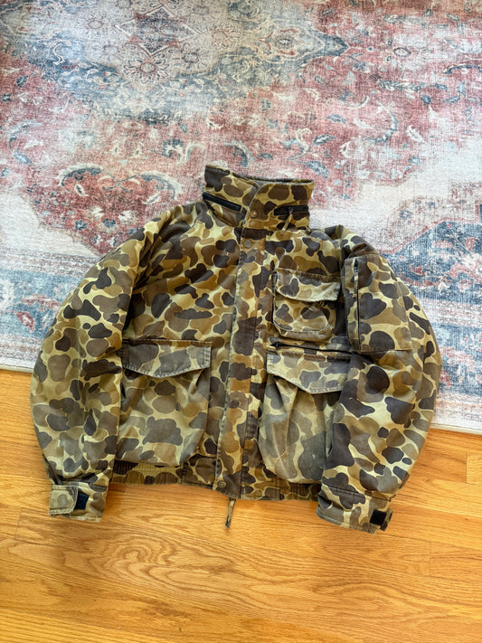 Field & Stream Distressed Camo Double Lined Jacket - L