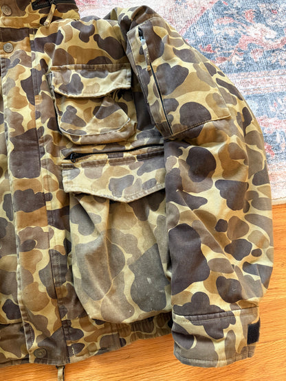 Field & Stream Distressed Camo Double Lined Jacket - L