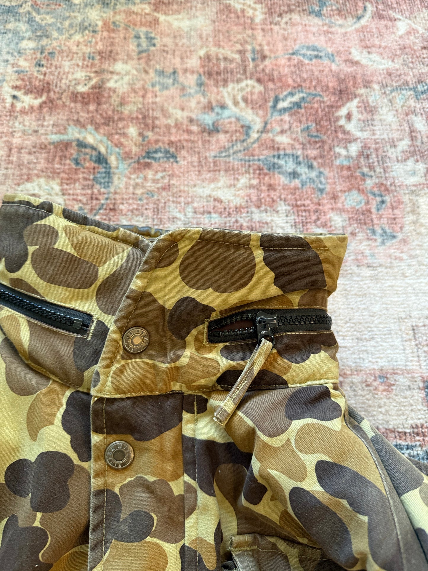 Field & Stream Distressed Camo Double Lined Jacket - L