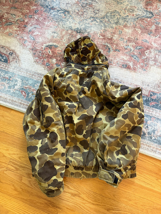 Field & Stream Distressed Camo Double Lined Jacket - L