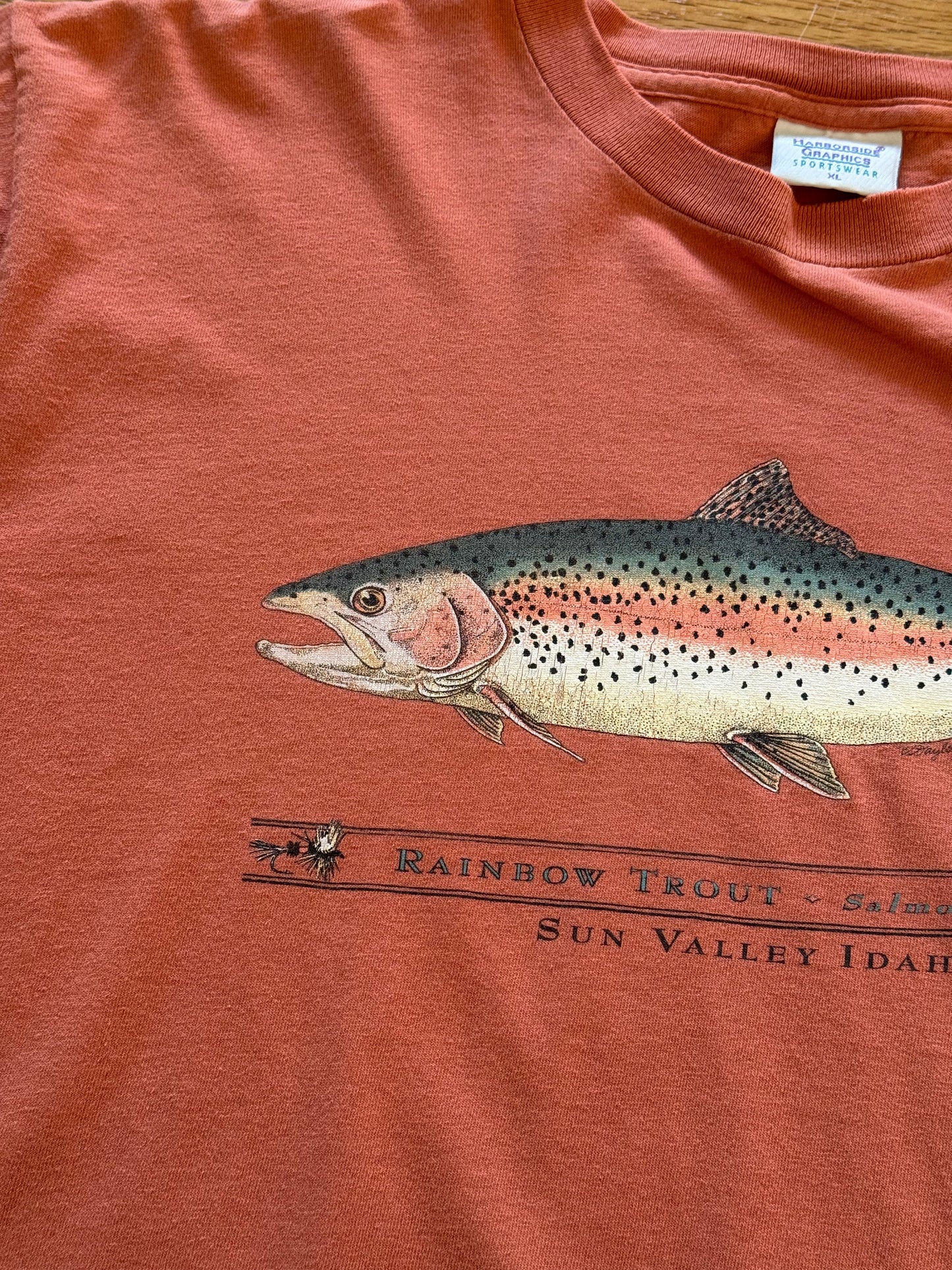 Harborside Graphics Idaho Trout T - XL