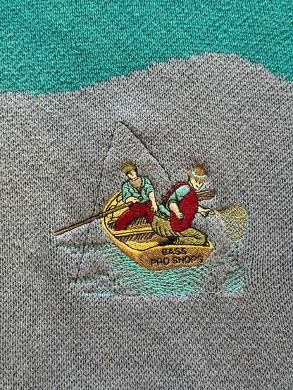 Vintage Redhead Bass Pro Shop Sweater - L