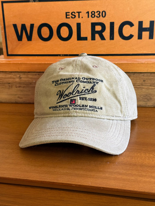 Woolrich Waxed Canvas / Wool Insulated Cap