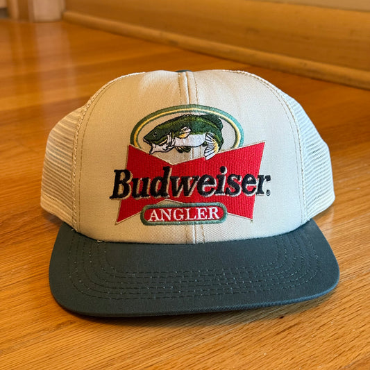 Vintage Budweiser Angler Snapback