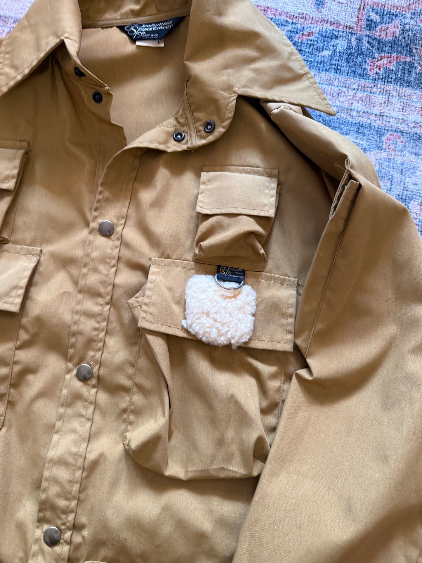 Vintage Columbia Fly Fishing Jacket - L