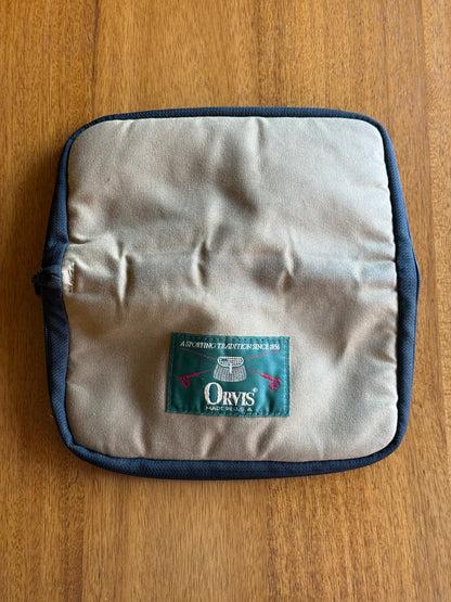 Vintage Orvis Waxed Canvas Large Fly Wallet *Consignment*