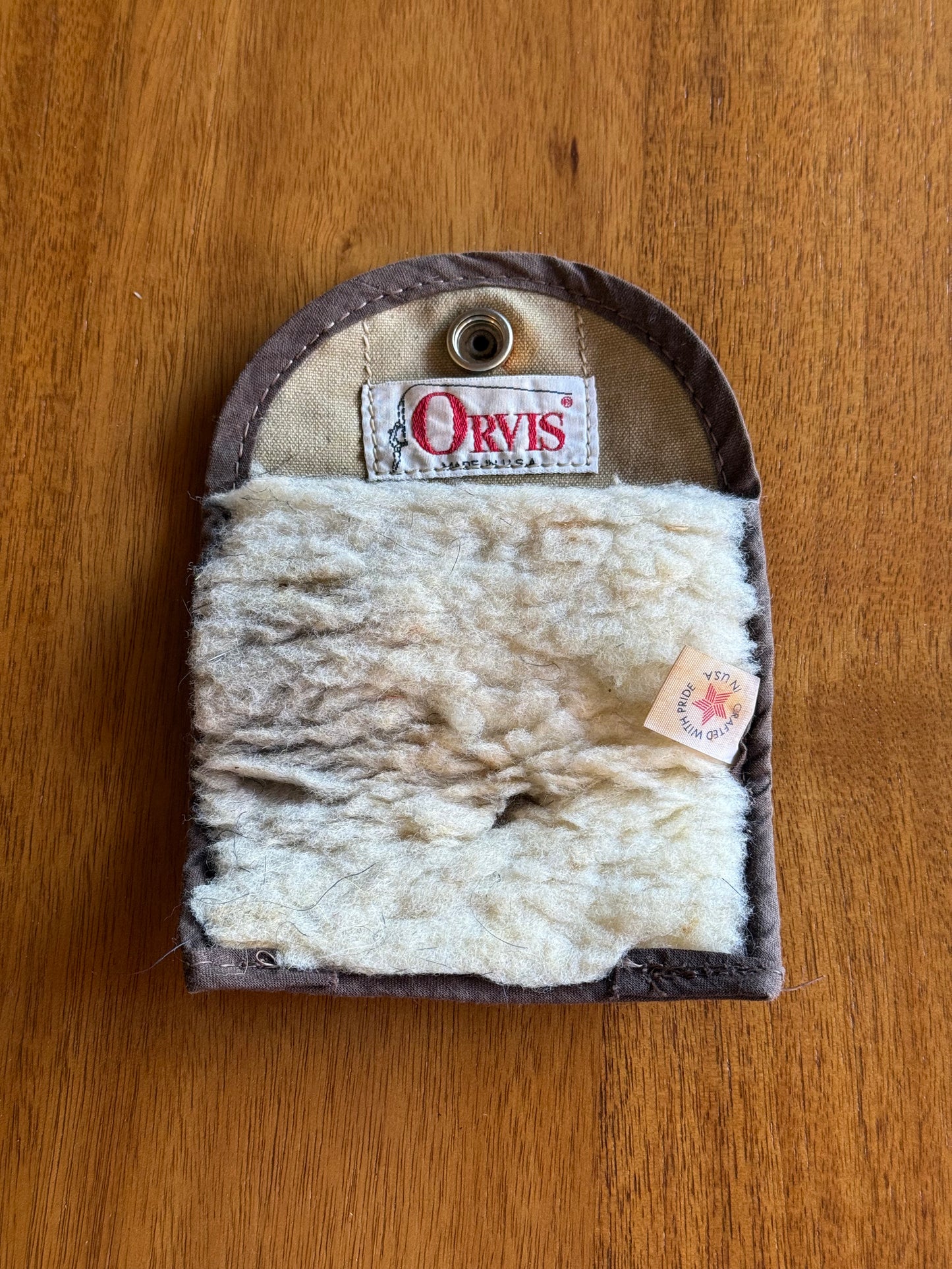 Vintage Canvas Orvis Fly Wallet Small *Consignment*