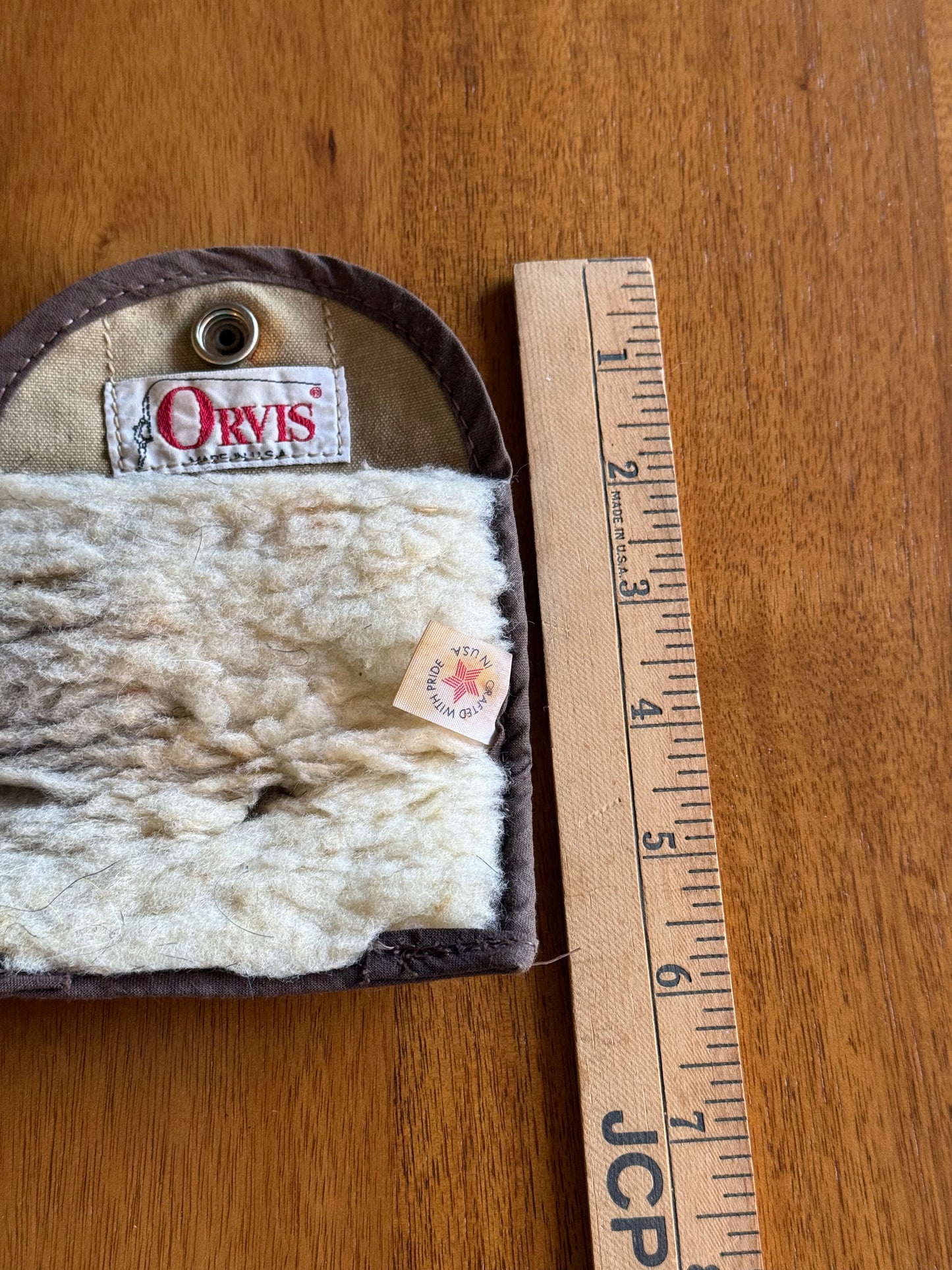 Vintage Canvas Orvis Fly Wallet Small *Consignment*