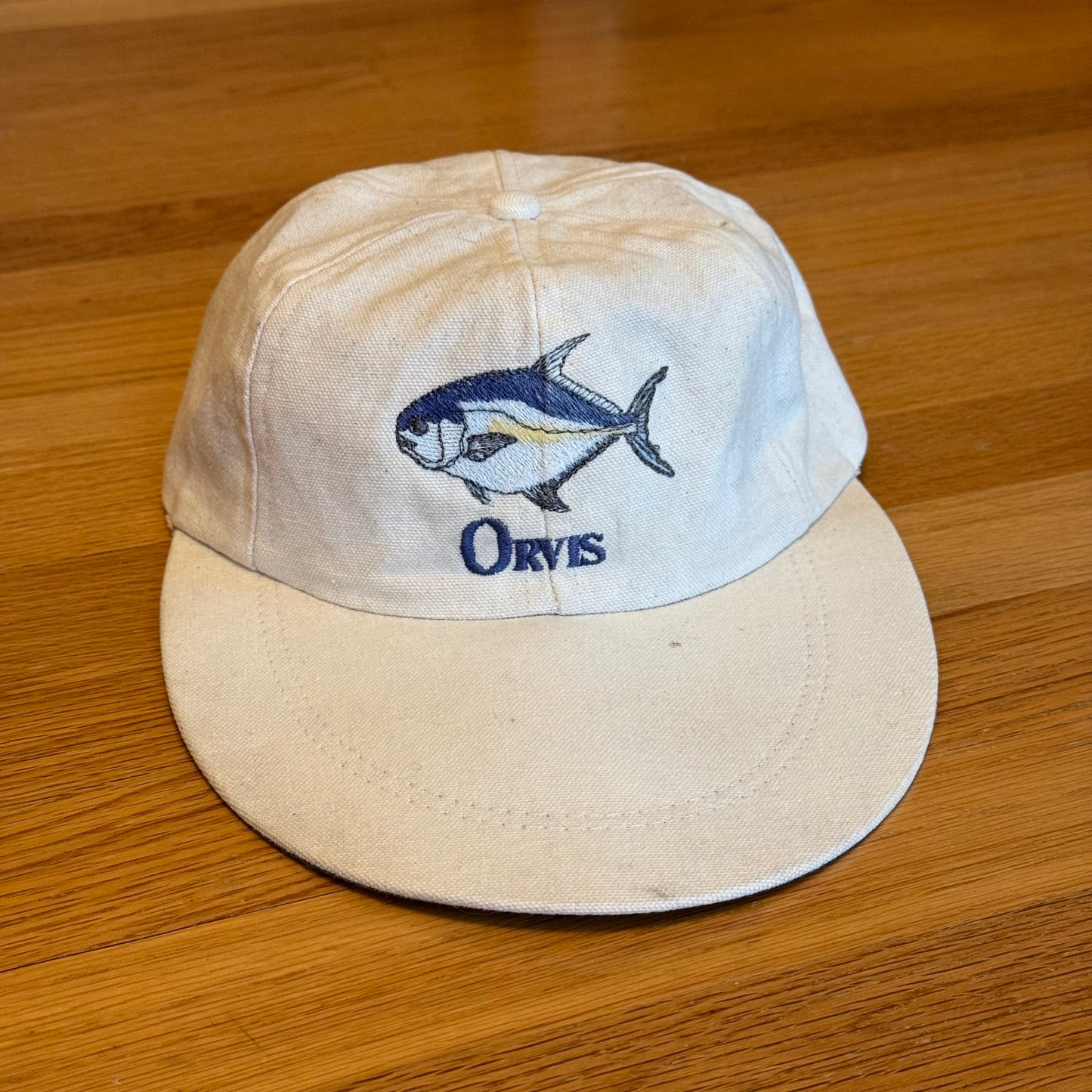 Distressed Orvis Permit Long Bill Cap