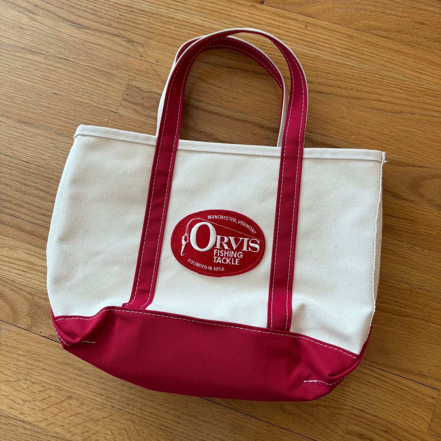 Vintage Orvis Patch Boat and Tote - M