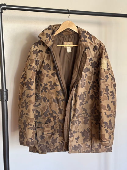 70s Orvis Camo Floatation Parka - M