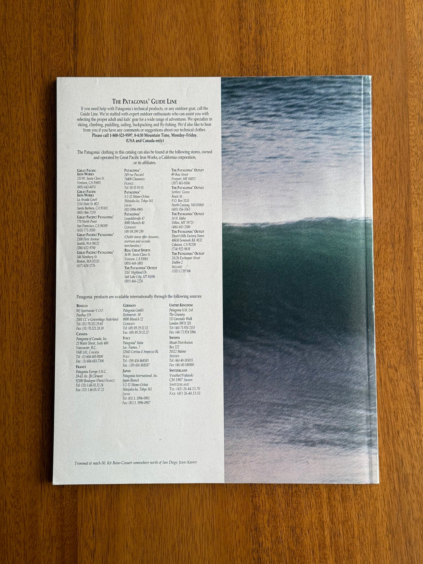 1992 Patagonia Spring/Summer Catalog