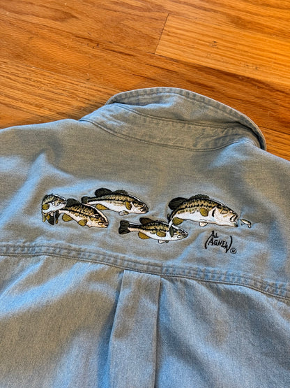 Al Agnew Bass Denim Shirt - XL