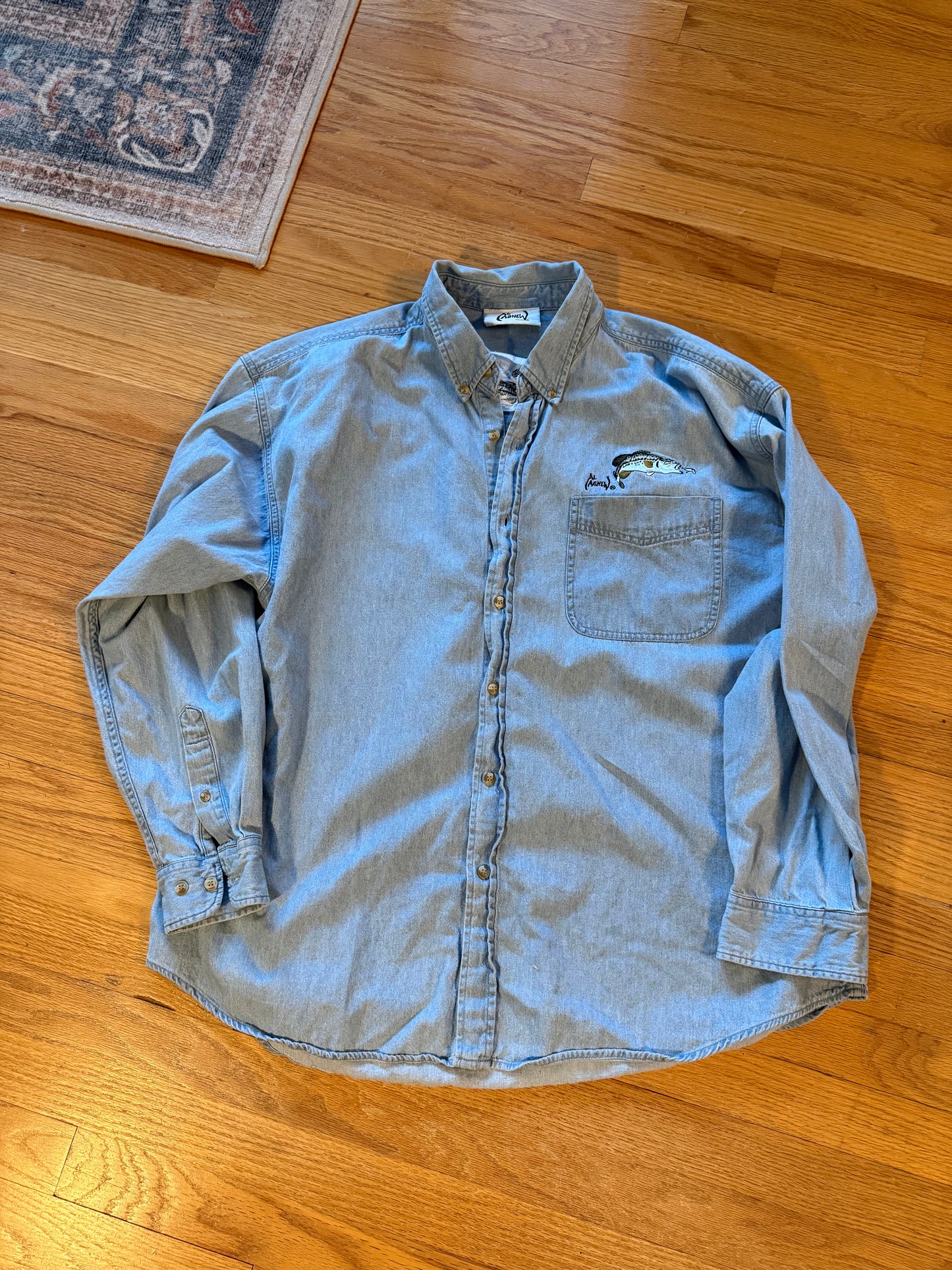 Al Agnew Bass Denim Shirt - XL