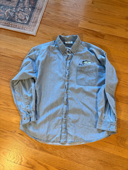 Al Agnew Bass Denim Shirt - XL