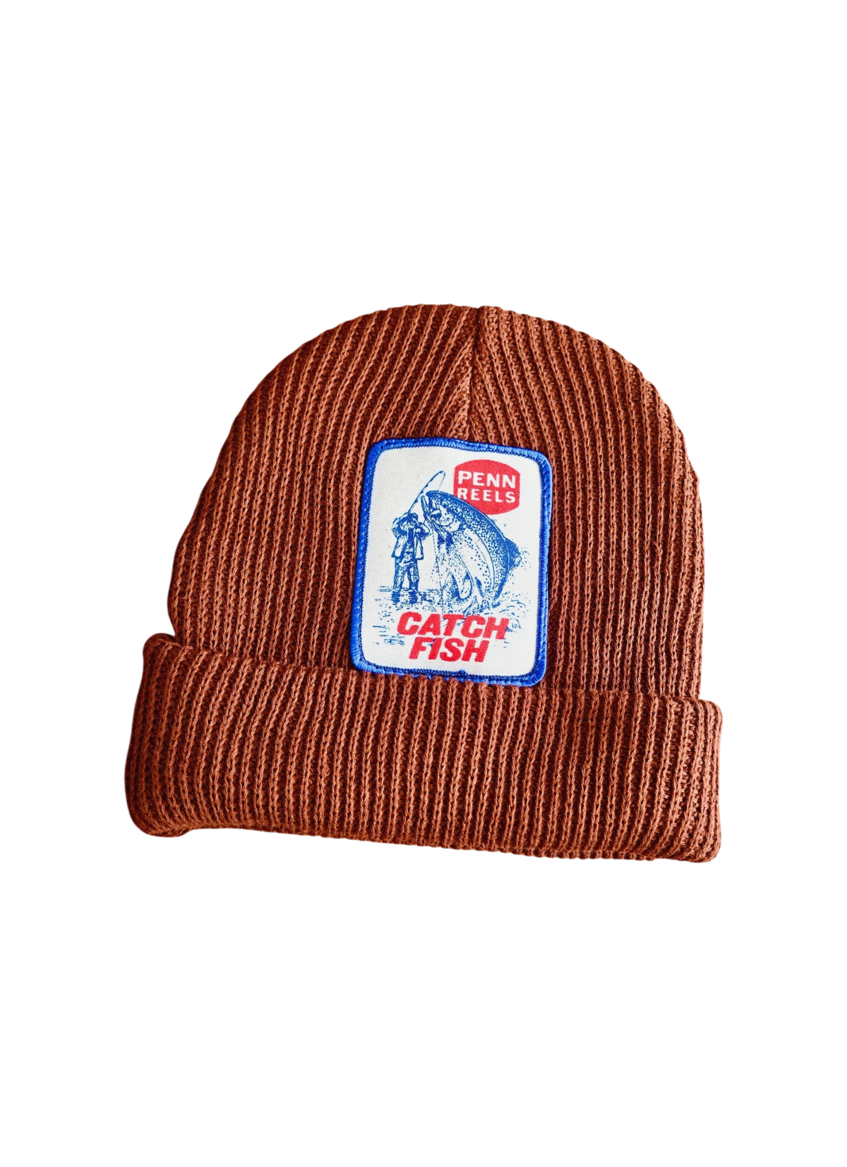Vintage Penn Reels Patch Beanie